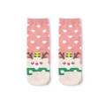 Design de neige coton mignon drôle femme personnalisée en gros unisexe chaussettes de Noël